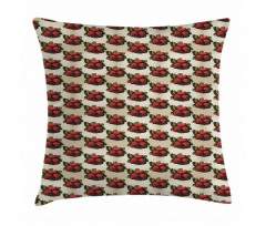 Hand Drawn Fruits Pillow Cover