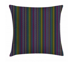 Curved Stripes Design Pillow Cover