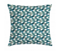 Circular Weave Design Pillow Cover