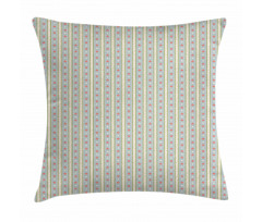 Retro Stars Stripes Pillow Cover