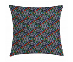 South American Pattern Pillow Cover