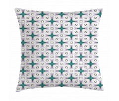 Abstract Geometrical Pillow Cover