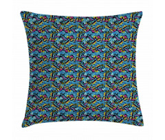 Graffiti Teen Love Pillow Cover