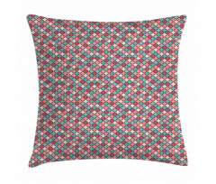 Retro Style Checkered Pillow Cover