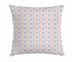 Branches Dotted Lines Pillow Cover