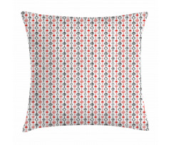 Doodle Circles and Dots Pillow Cover