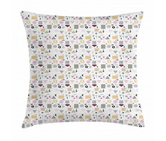 Geometrical Memphis Fun Pillow Cover