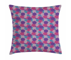 Tribal Flowers Pillow Cover