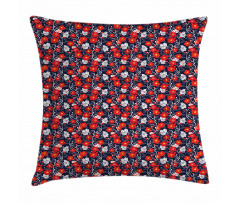 Colorful Style Petals Pillow Cover