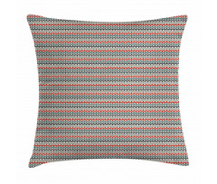 Geometric Angled Lines Pillow Cover