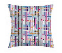 Colorful Modern Art Pillow Cover