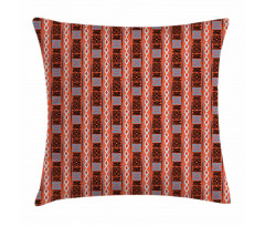 Rhombuses and Swirls Pillow Cover
