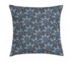 Swirls and Spirals Motif Pillow Cover