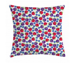 Wild Fruits Pattern Pillow Cover