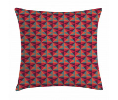 Triangles Mosaic Pillow Cover