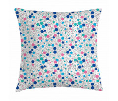 Dots Circles Girlish Pillow Cover