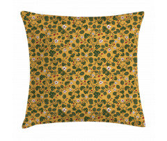 Flourishing Daisy Field Pillow Cover