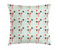 Circle Zig Zag Waves Pillow Cover