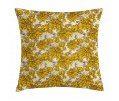 Vintage Bouquet Botany Pillow Cover