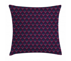 Vivid Hexagon Shapes Pillow Cover