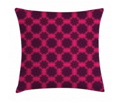 Baroque Roses Mandala Pillow Cover