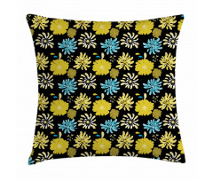 Jasmine Peony Design Pillow Cover