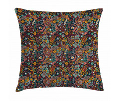 Spring Blossoms Design Pillow Cover