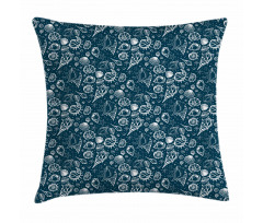 Sea Shells Art Pillow Cover