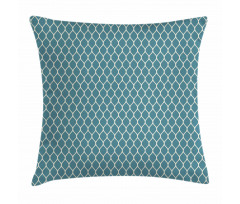 Wavy Lines Tile Pillow Cover