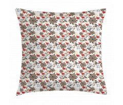 Nostalgic Blossoms Art Pillow Cover