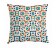 Angled Stripes Design Pillow Cover