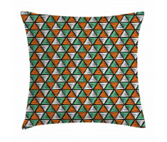 Doodle Style Line Design Pillow Cover