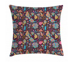 Doodle Scattered Dots Pillow Cover