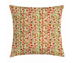 Retro Abstract Circles Pillow Cover