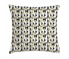 Triangles and Stripes Pillow Cover