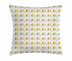 Geometric Illustration Pillow Cover