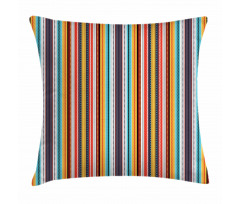 Vertical Stripes Pattern Pillow Cover