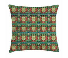 Colorful Azulejo Tiles Pillow Cover
