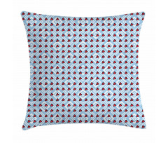 Bohemian Heart Shapes Pillow Cover