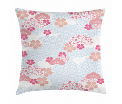 Squama Cherry Blossom Pillow Cover