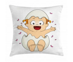 Gender Reveal Doodle Pillow Cover