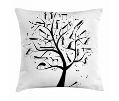 Autumn Season Tree Pillow Cover