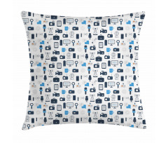 Media TV Pillow Cover