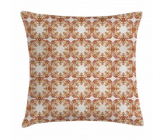Royal Floral Motifs Pillow Cover