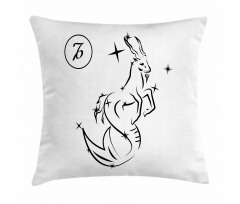 Sketch Goat Pillow Cover