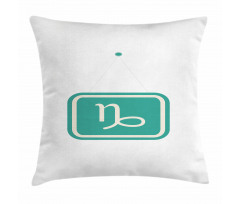 Bicolor Sign Pillow Cover