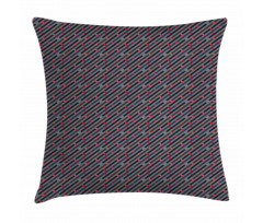 Stripy and Hipster Pillow Cover