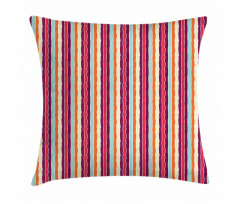 Lines Torn Effect Pillow Cover
