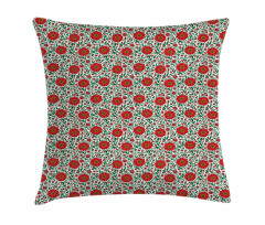 Floral Fantasy Summer Pillow Cover