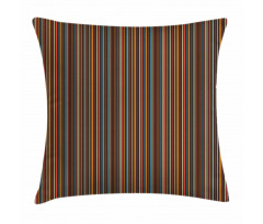 Colorful Vertical Lines Pillow Cover
